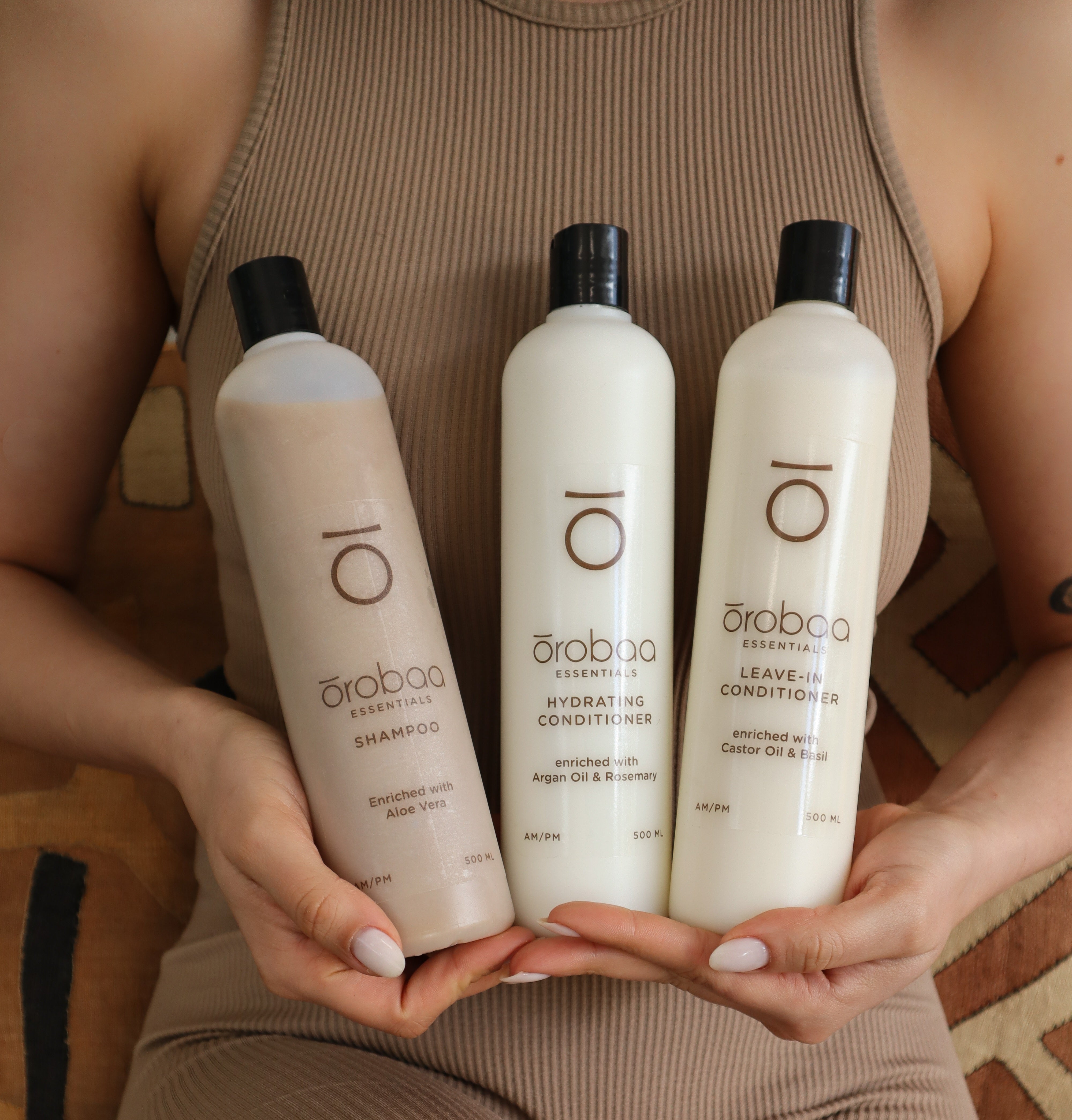 Shampoo with African Black Soap