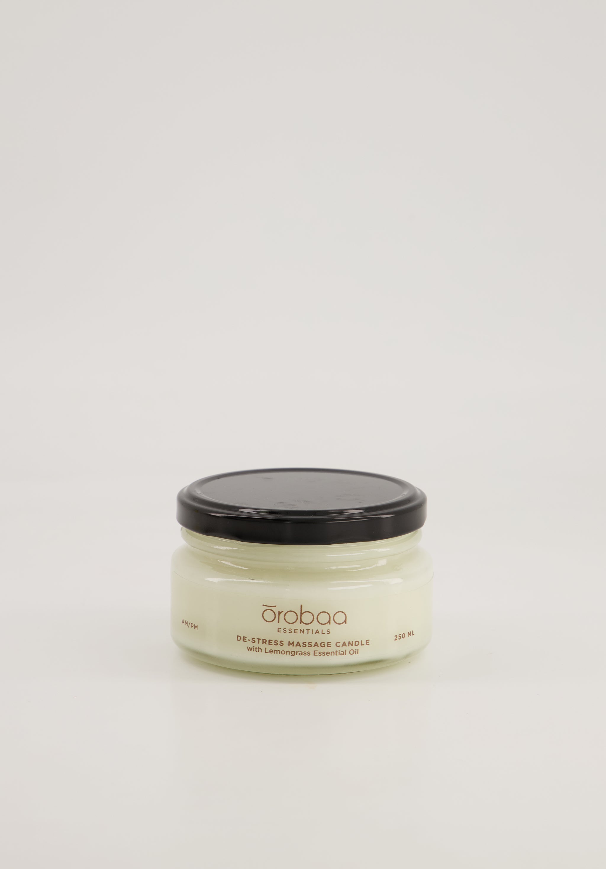 De-Stress Massage Candle – Lemongrass